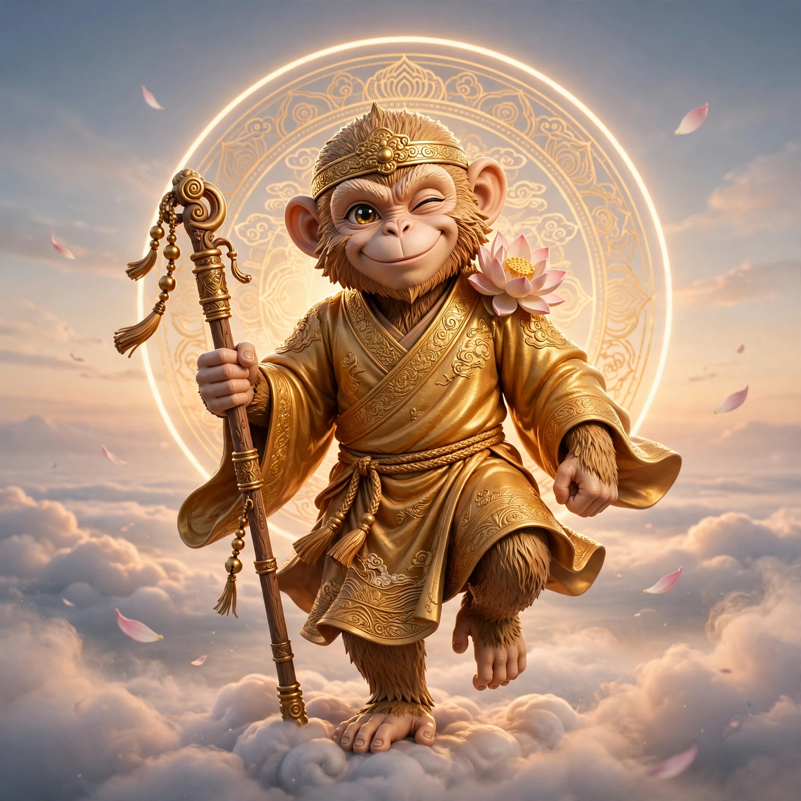 Victorious Fighting Buddha