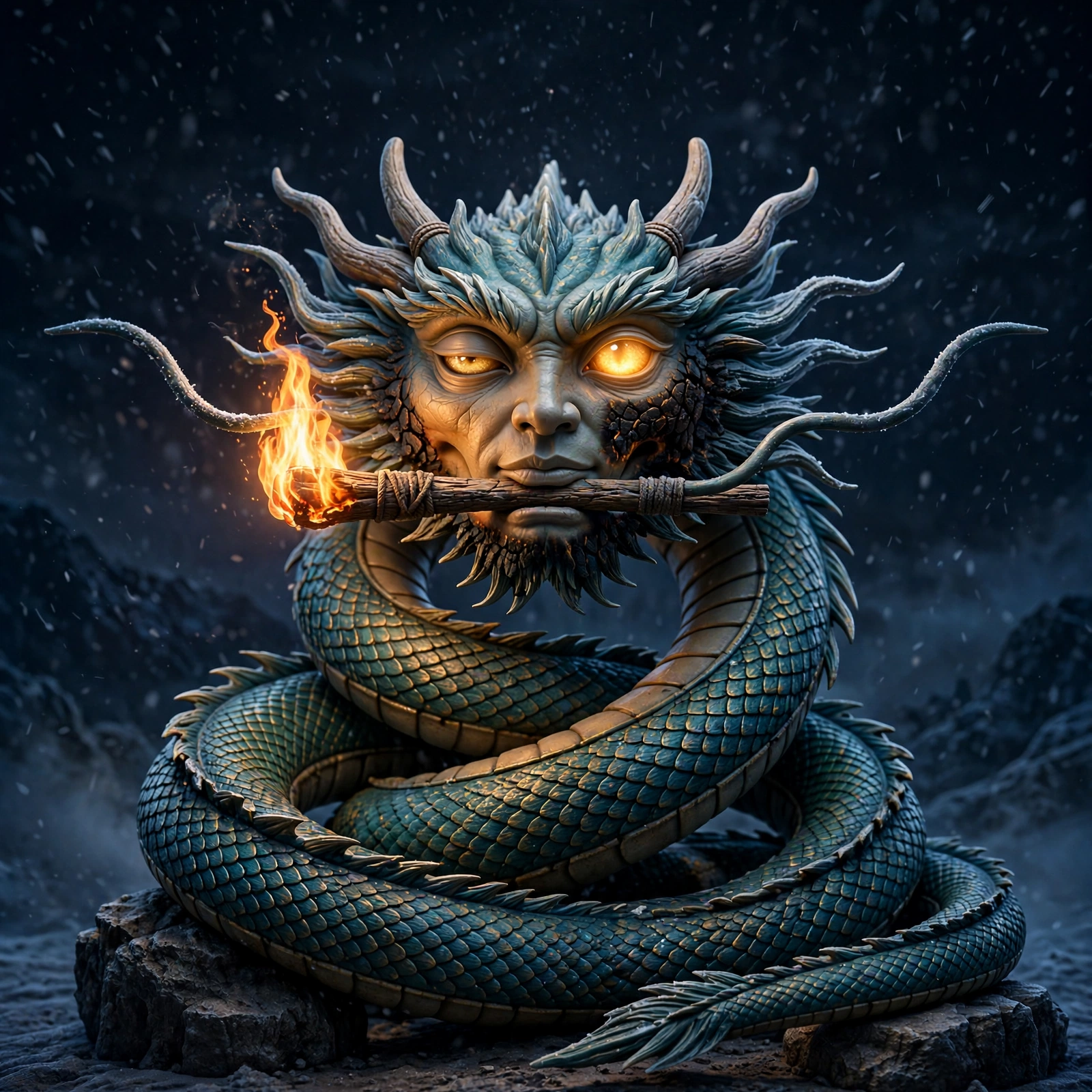 The Torch Dragon