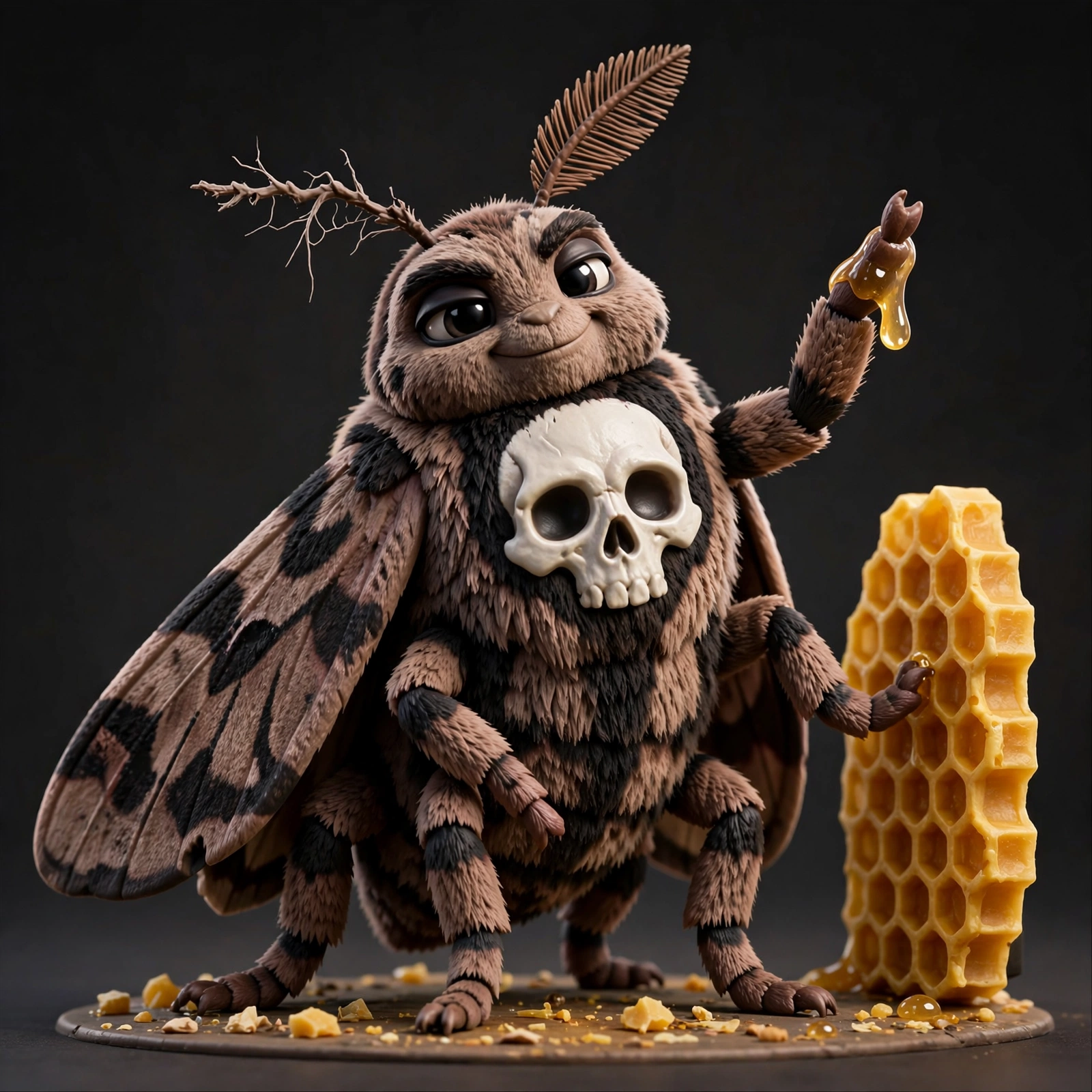 Death's-head Hawkmoth