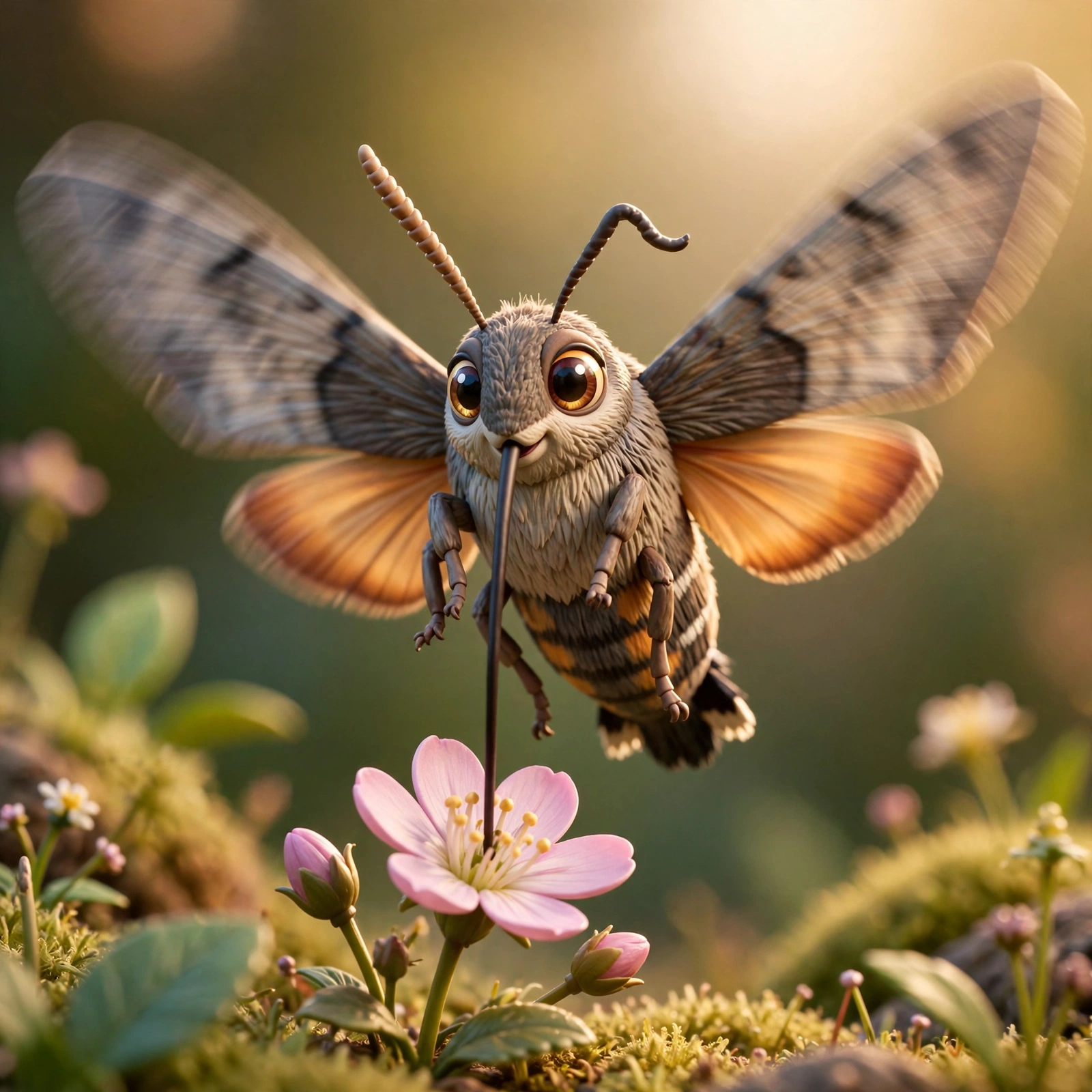 Hummingbird Hawkmoth