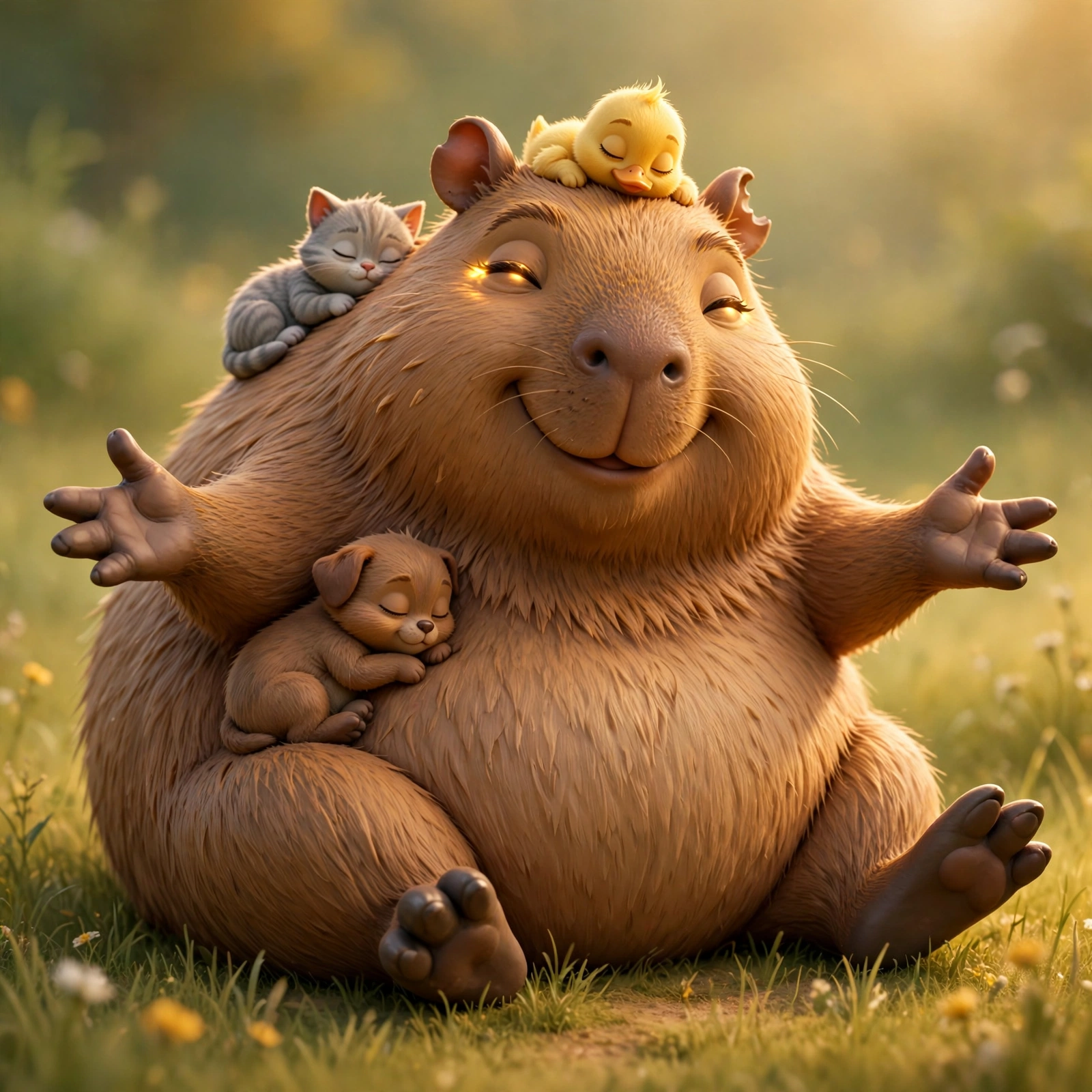 Mama Capybara
