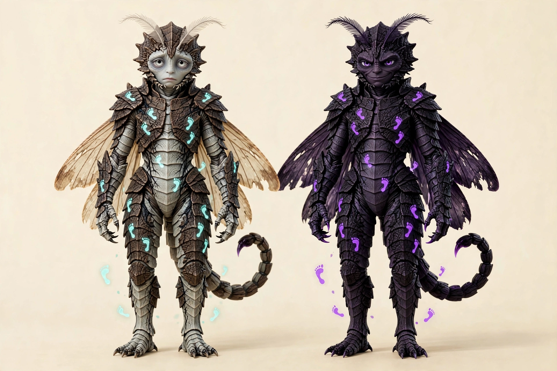 Shadow Barkmoth — full artwork