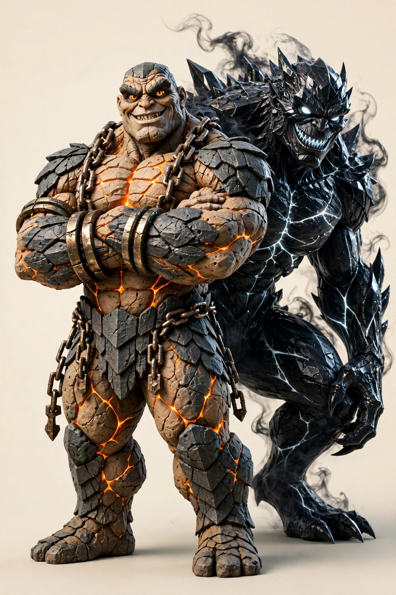 Brax, the Laughing Titan — full artwork
