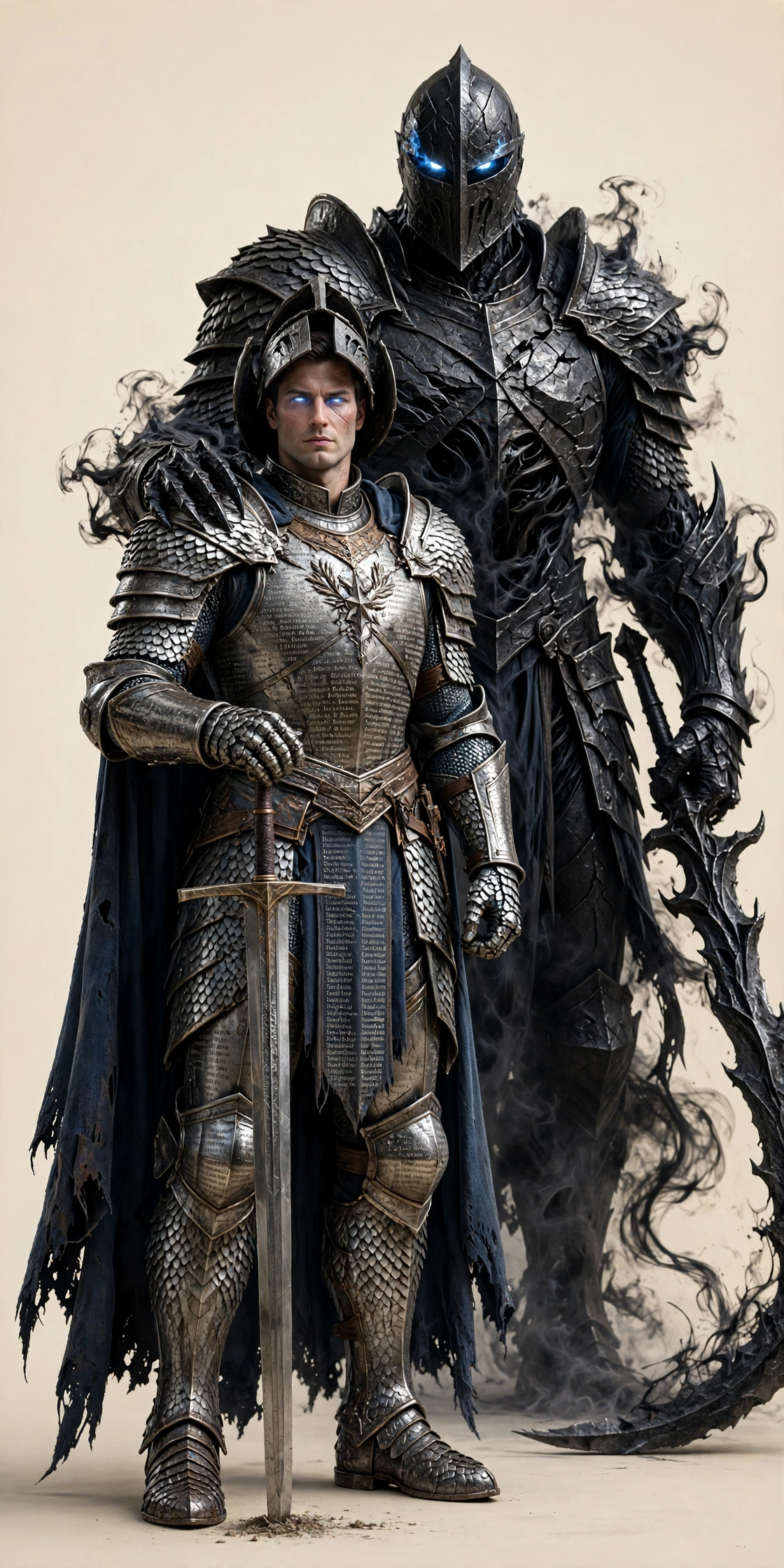 Korvan, the Last Knight — full artwork