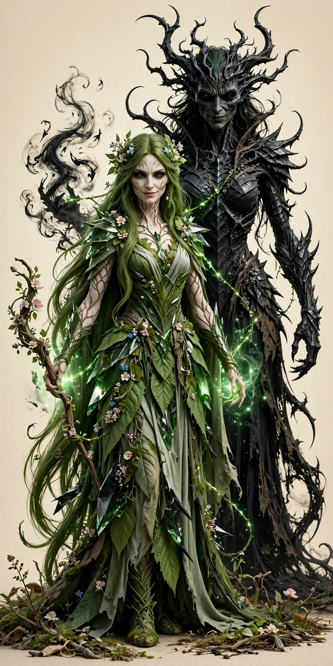 Myra, the Glass Witch — full artwork