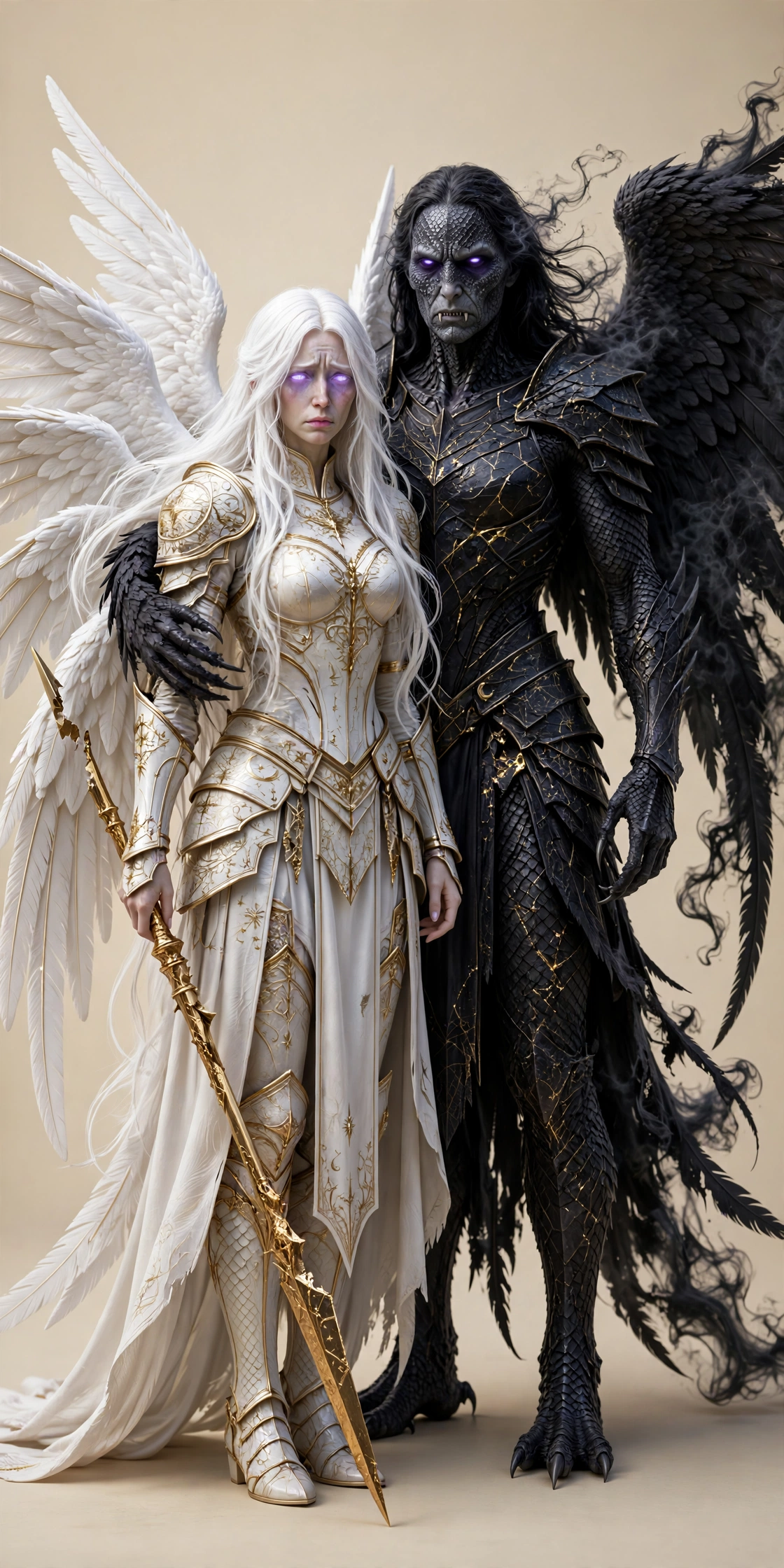 Seraphine, the Broken Angel — full artwork