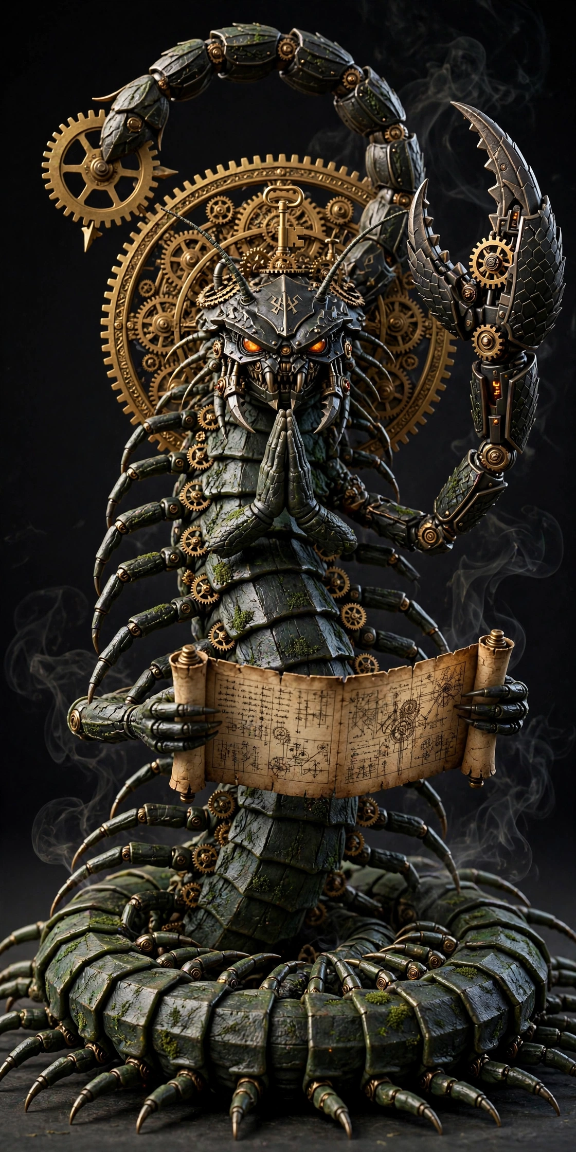 Shadow Centipedesage × Deathstalker full artwork