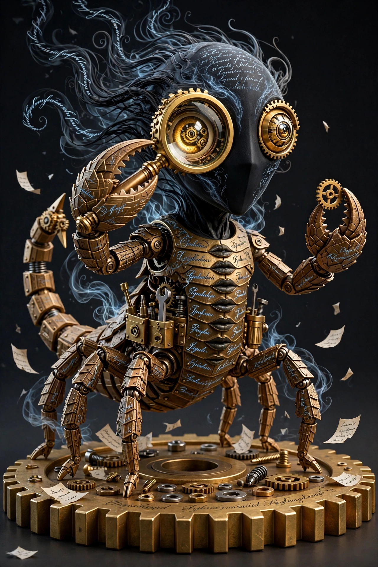 Shadow Pseudoscorpion × The Unsaid full artwork