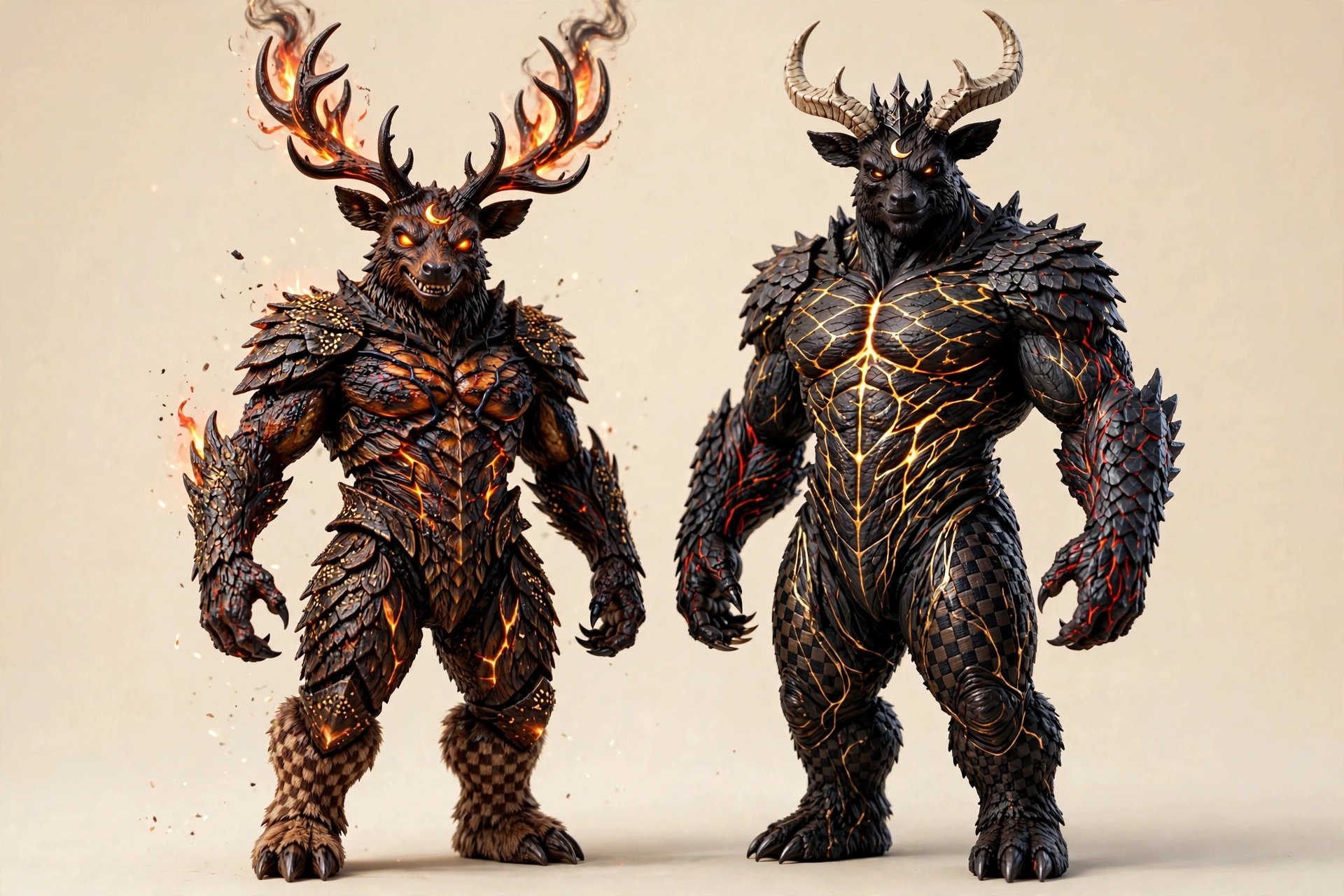 Shadow Dawnstag — full artwork