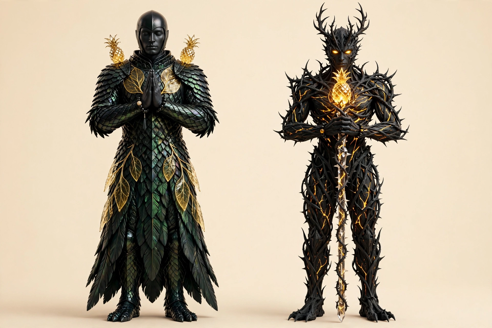 Shadow Thornpine — full artwork